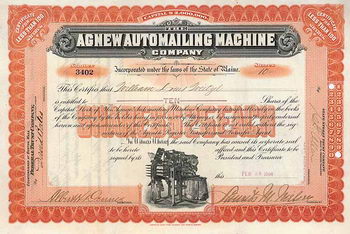 Agnew Automailing Machine Co.