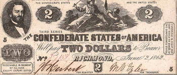 Confederate States of America, Pick 41 - Cr. 286 (R8)