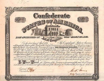 Confederate States of America, Cr. 130 B (R5) - Ball 263 (R5-)