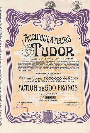 Accumulateurs “Tudor” S.A.