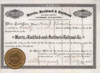Morris, Rockford & Northern Railroad