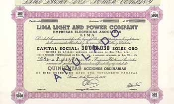 Lima Light & Power Co.