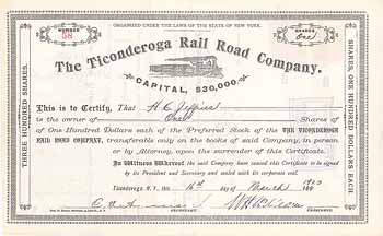 Ticonderoga Railroad