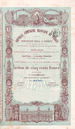 Nouvelle Cie. Française de Tabacs Manufacture Royale La Honradez S.A.