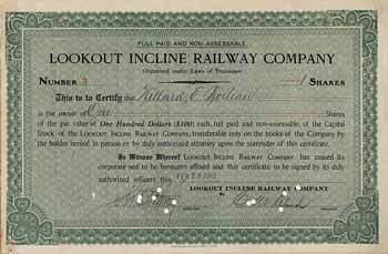 Lookout Incline Railway