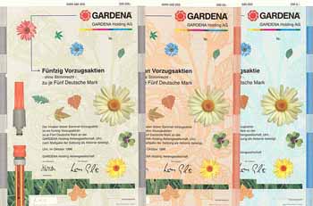 Gardena Holding AG (3 Stücke)