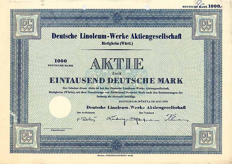 Deutsche Linoleum-Werke AG
