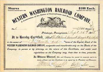 Western Washington Railroad