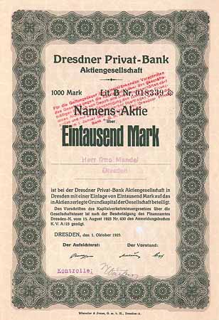 Dresdner Privatbank AG