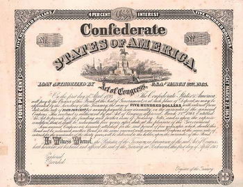 Confederate States of America, Cr. 132 (R10) - Ball 272 (R6+)