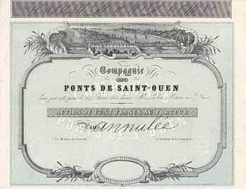 Cie. des Ponts de Saint-Ouen