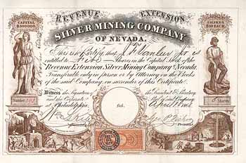 Revenue Extension Silver Mining Co. of Nevada