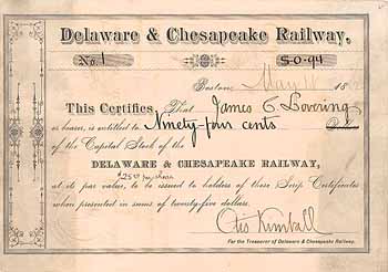 Delaware & Chesapeake Railway