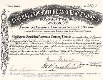 General Expenditure Assurance Co. Ltd.