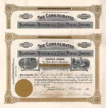 Consolidated Nighthawk & Nightingale Gold Mining Co.