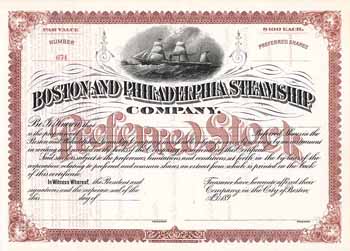 Boston and Philadelphia Steamship Co.