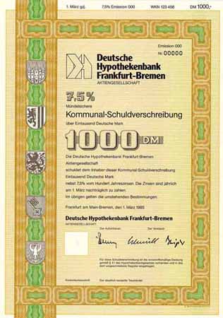 Deutsche Hypothekenbank Frankfurt-Bremen AG