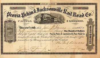 Peoria, Pekin & Jacksonville Railroad