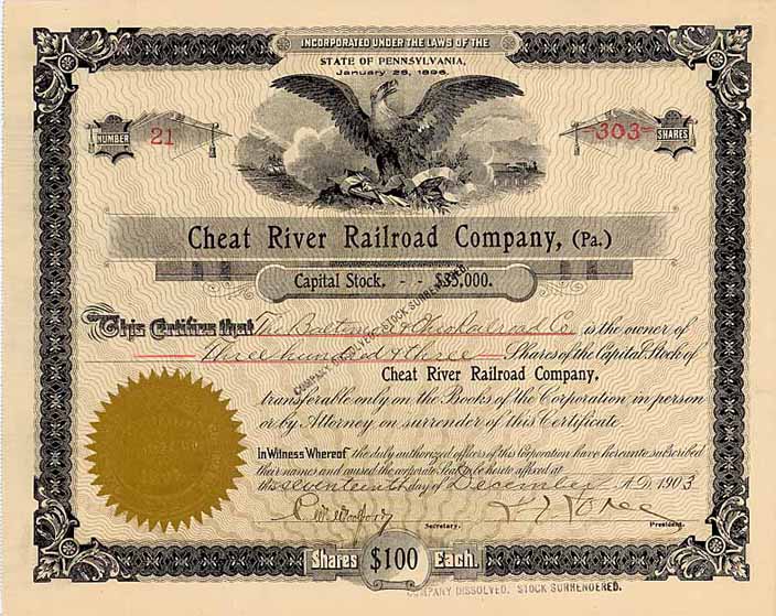 Cheat River Railroad