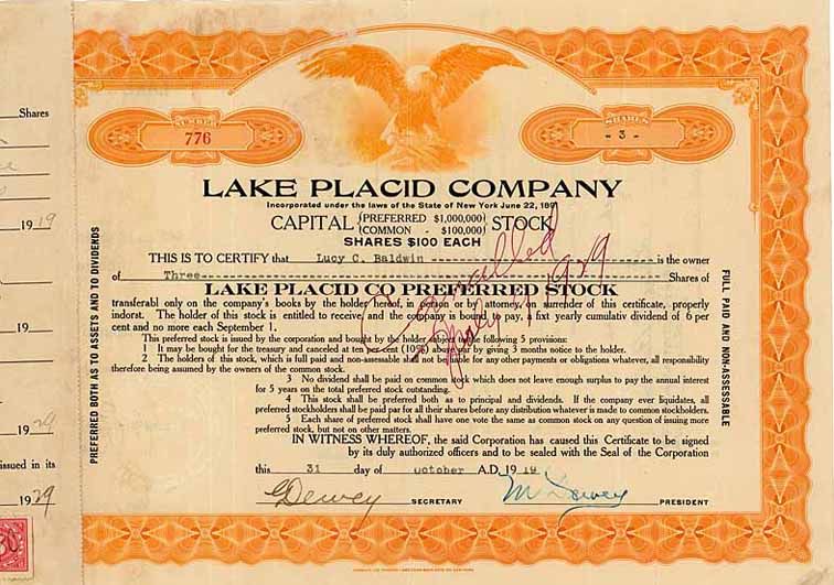 Lake Placid Co.