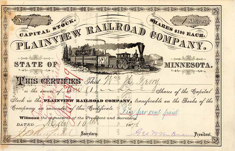 Plainview Railroad