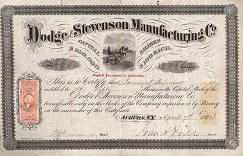 Dodge and Stevenson Manufacturing Co.