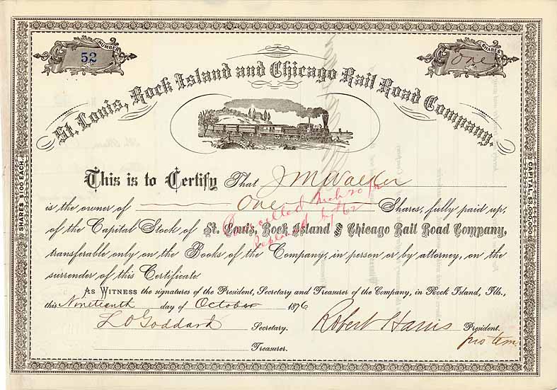 St. Louis, Rock Island & Chicago Railroad