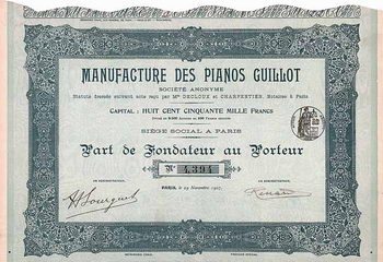 Manufacture des Pianos Guillot S.A.