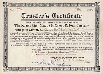 Kansas City, Mexico & Orient Railway