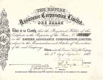 Empire Assurance Corp. Ltd.