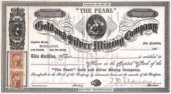 The Pearl Gold and Silver Mining Co.