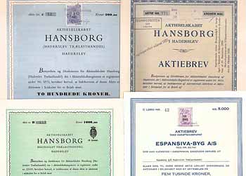 A/S Hansborg (4 Stücke)