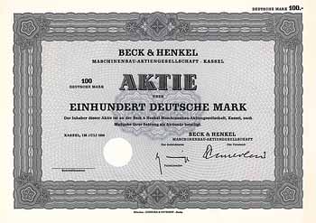 Beck & Henkel Maschinenbau-AG