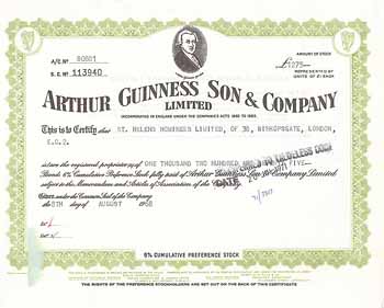 Arthur Guinness Son & Co.