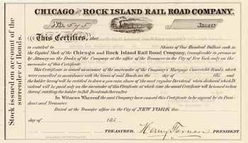 Chicago & Rock Island Railroad
