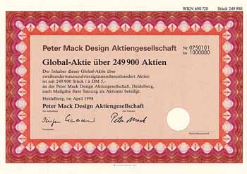 Peter Mack Design AG