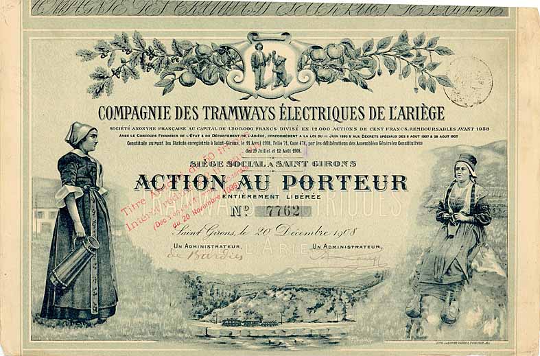 Cie. des Tramways Électriques de l‘Ariège S.A.