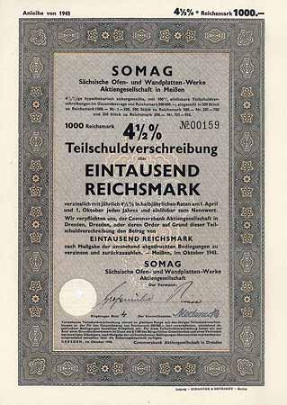 SOMAG Sächsische Ofen- und Wandplatten-Werke AG