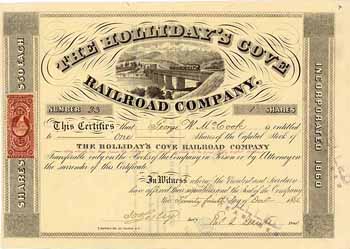 Holiday's Cove Railroad