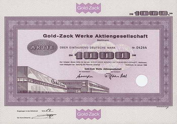 Gold-Zack Werke AG