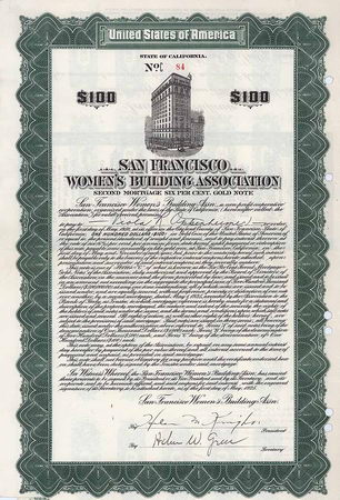 San Francisco Women’s Buildung Association