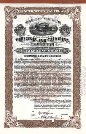 Virginia & Carolina Southern Railroad Co.
