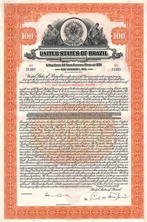 United States of Brazil 5 % Funding Gold Loan of 1931