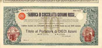 Fabbrica di Cioccolatta Giovanni Rossi S.A.