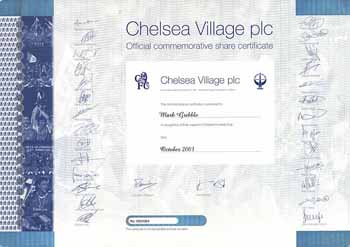 Chelsea Village plc