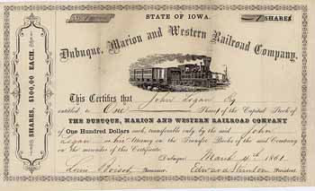 Dubuque, Marion & Western Railroad