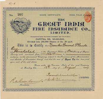 Great India Fire Insurance Co.
