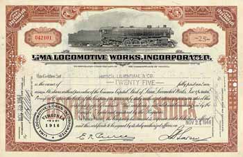Lima Locomotive Works Inc.