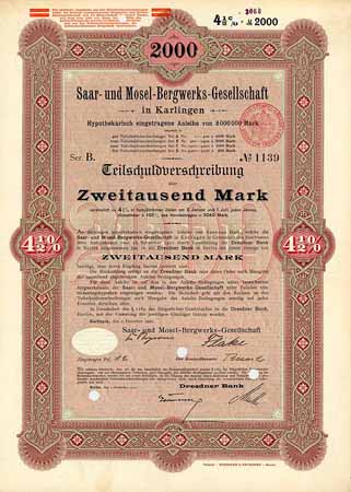 Saar- und Mosel-Bergwerks-Gesellschaft (OU Fritz Thyssen)