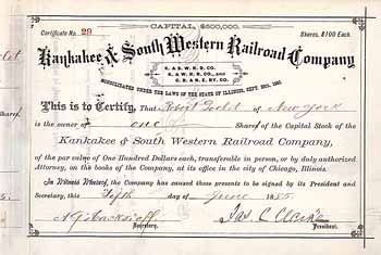Kankakee & South Western Railroad Co.